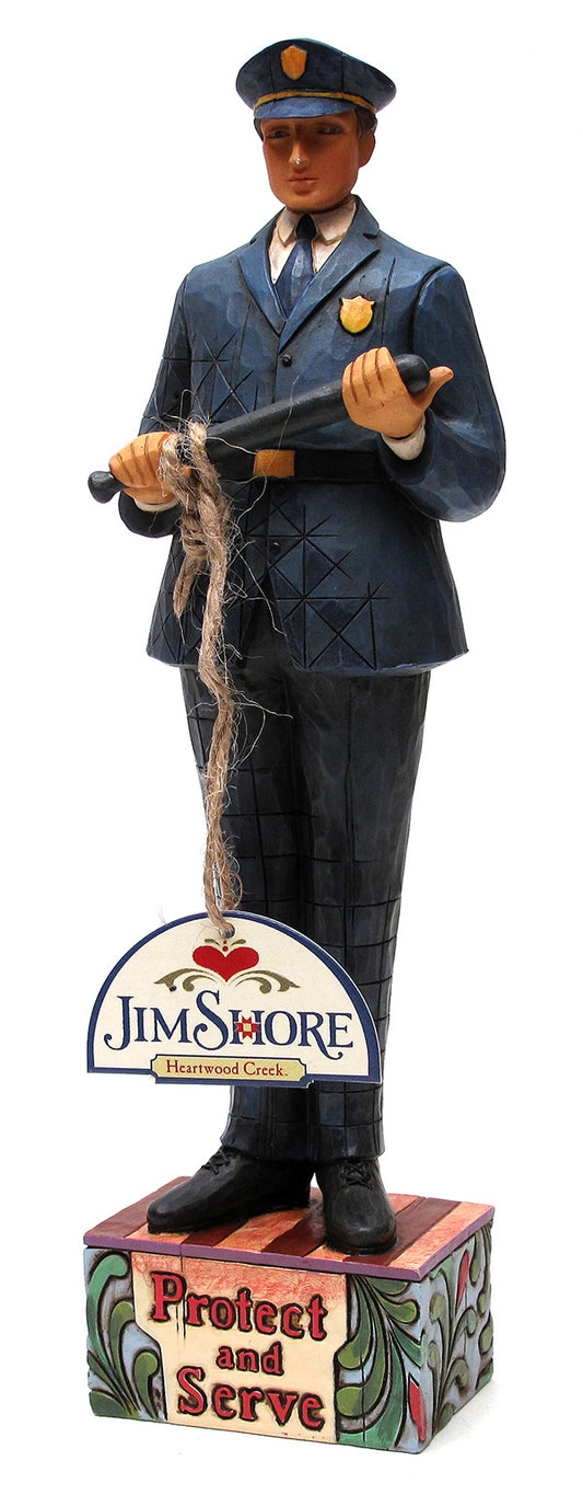 Jim Shore Police Officer