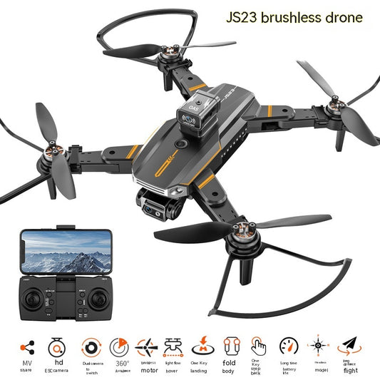 Color: JS23 UAV Black, Specifications: One Battery Standard Version - Obstacle Avoidance HD Aerial Photography Long Endurance Remote Control Toy