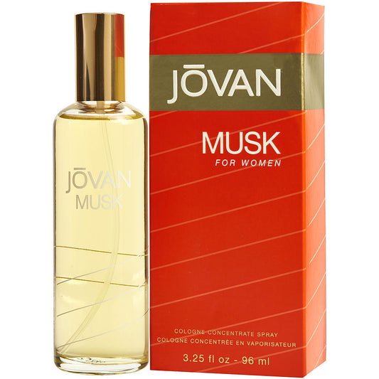 JOVAN MUSK by Jovan (WOMEN) - COLOGNE CONCENTRATED SPRAY 3.25 OZ