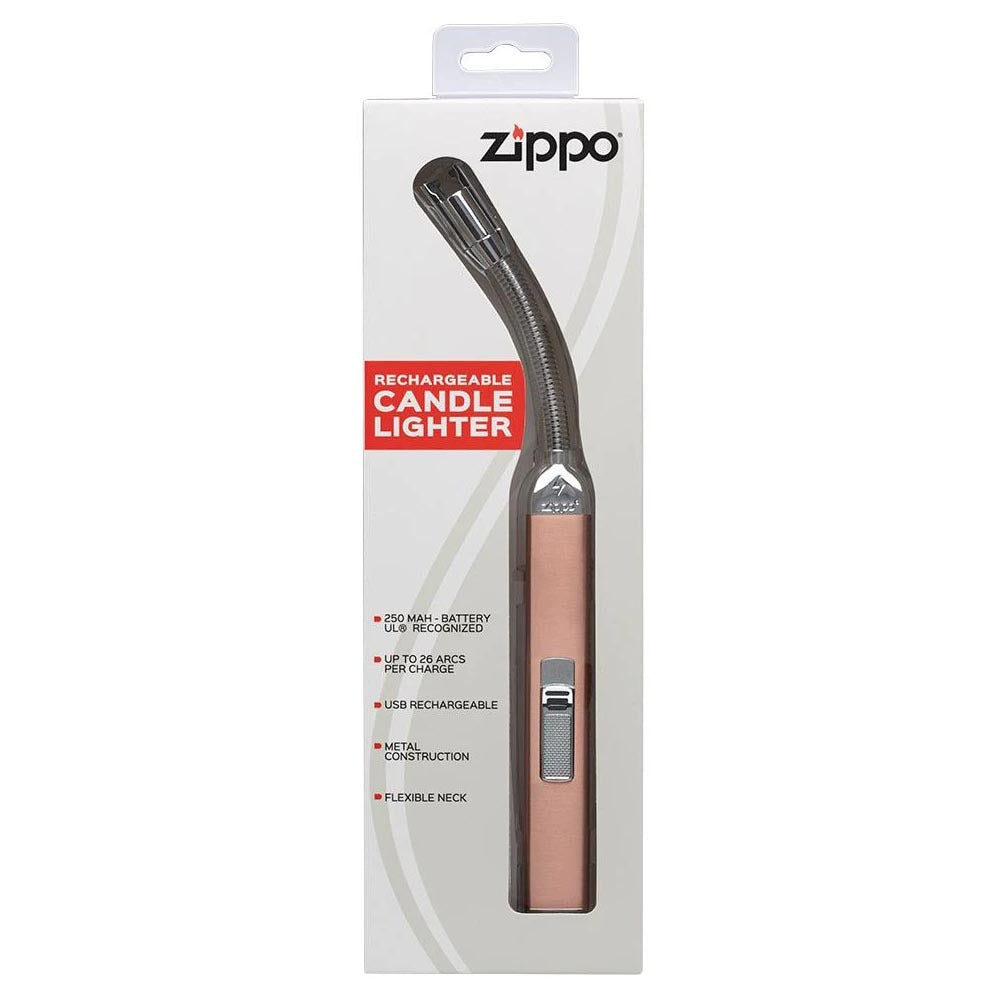 Zippo Rechargeable Flexible Neck Candle Lighter (Rose Gold)