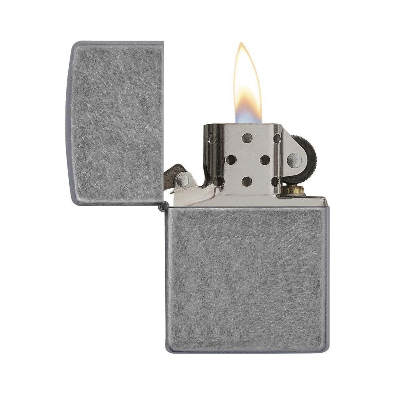 Zippo Windproof Lighter Antique Silver Plate