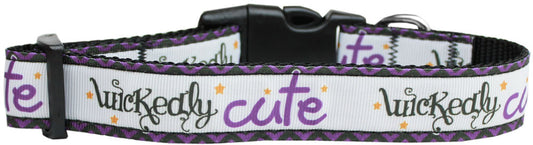 Wickedly Cute Nylon Dog Collar XS