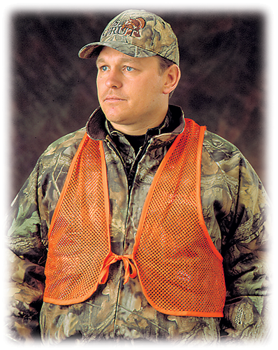 Hunters Specialties Mesh Vest Blaze Orange