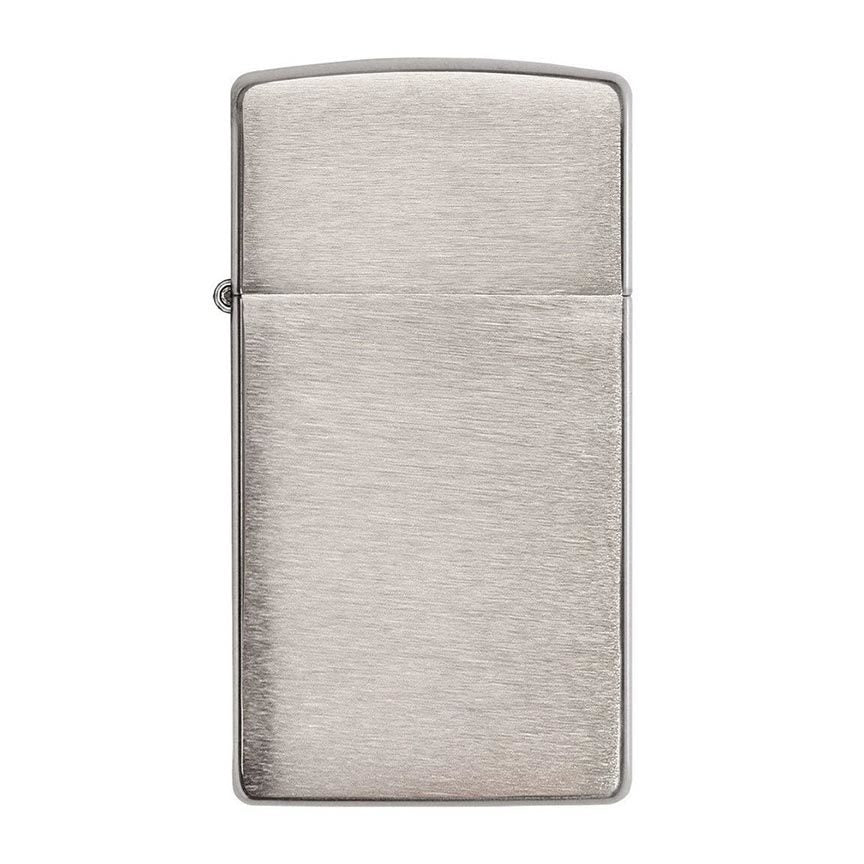 Zippo *1600* Windproof Lighter Slim Brushed Chrome