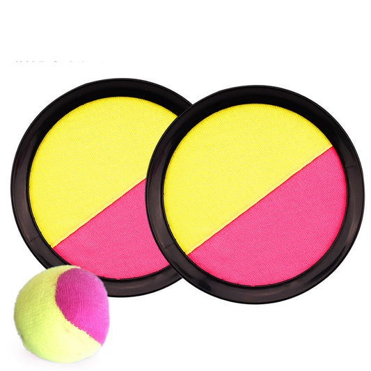 style: C - Kids Sucker Sticky Ball Toy Outdoor Sports Catch Ball Game