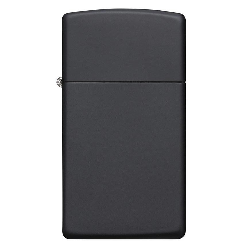 Zippo Windproof Lighter Slim Black Matte