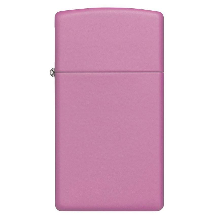 Zippo Windproof Lighter Pink Matte Slim