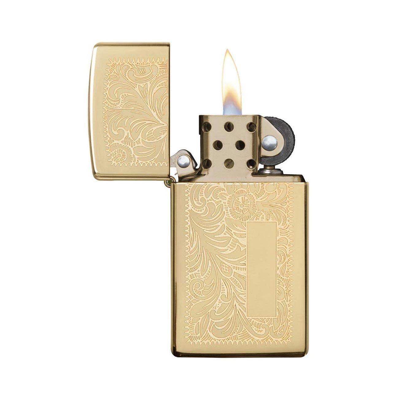 Zippo Slim Brass Venetian