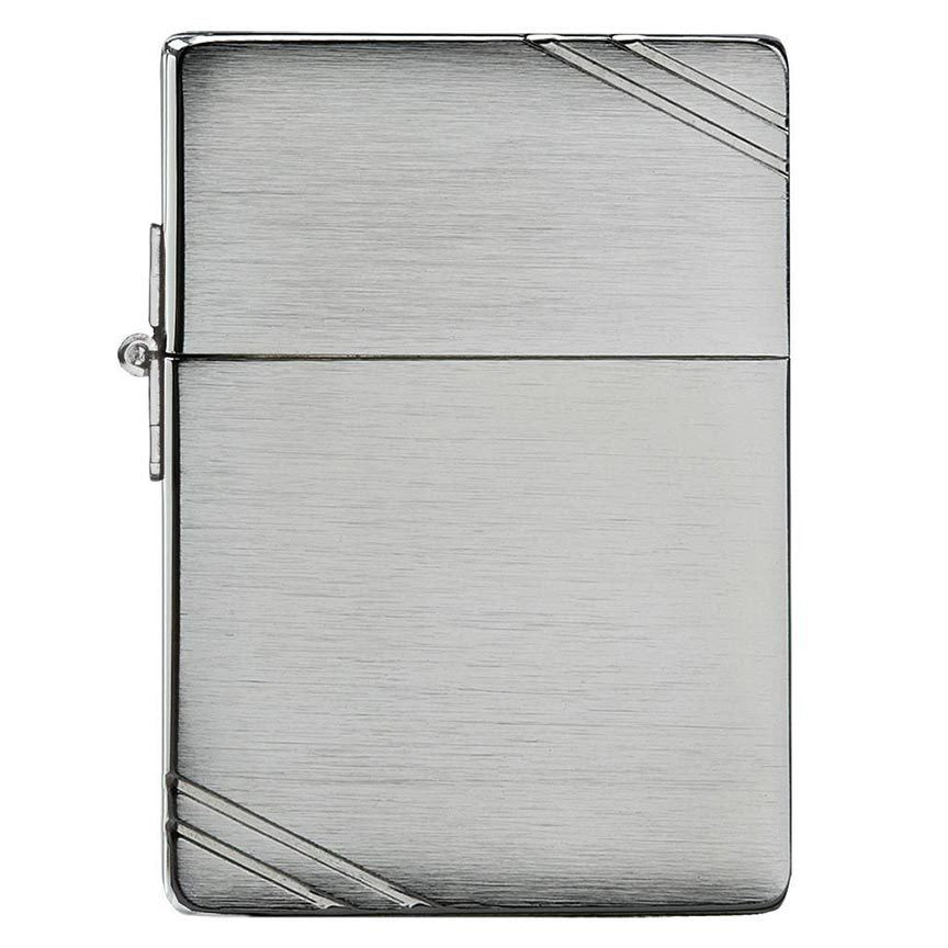 Zippo *1935* Windproof Lighter 1935 Replica w/SlashesBrushed Chrome