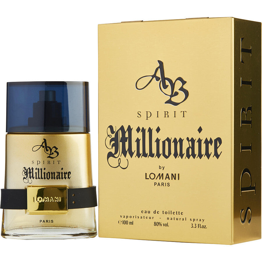 AB SPIRIT MILLIONAIRE by Lomani (MEN) - EDT SPRAY 3.3 OZ