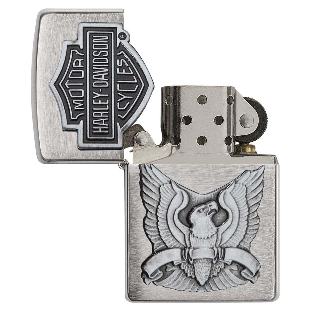 Zippo Windproof Lighter Harley-Davidson Eagle Wings