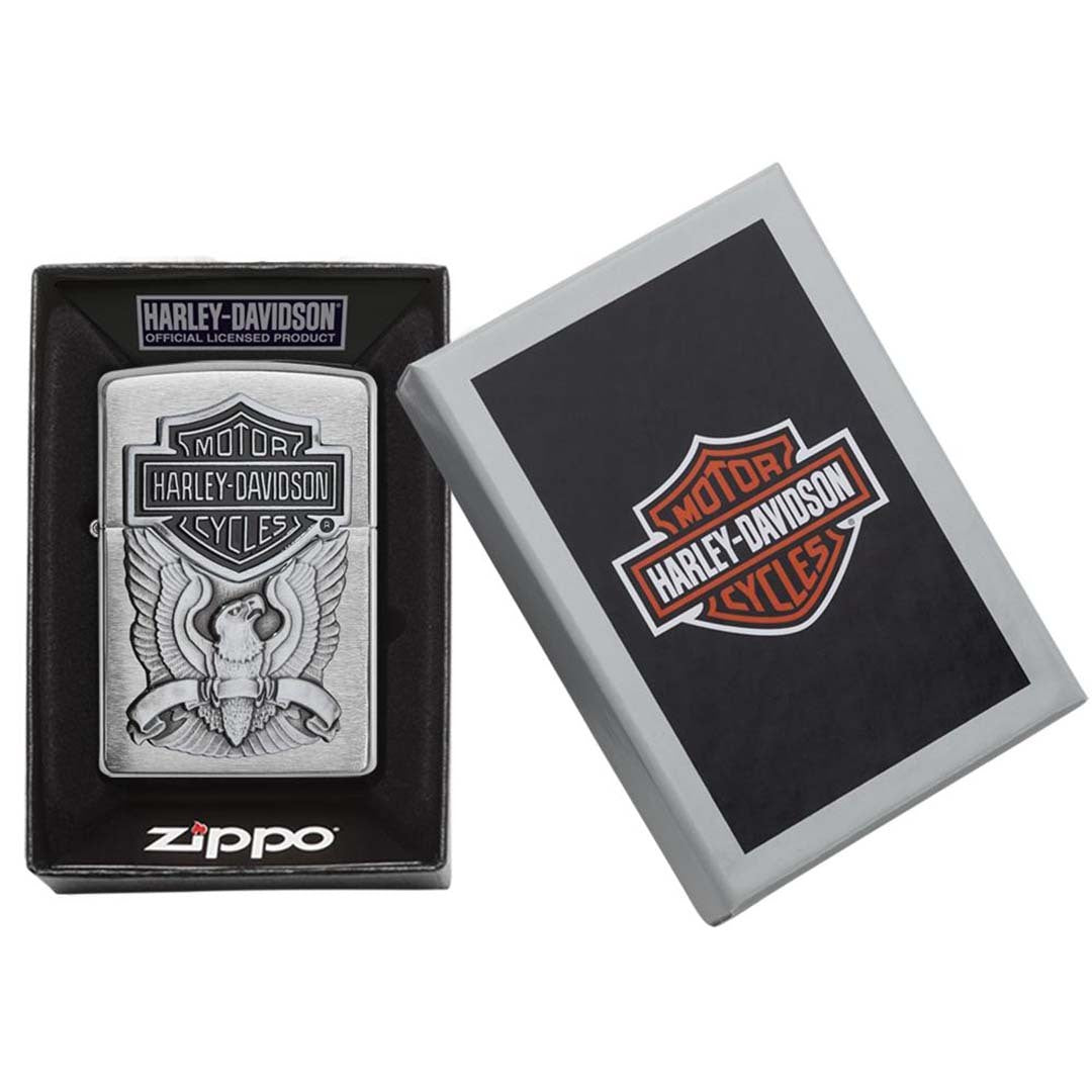 Zippo Windproof Lighter Harley-Davidson Eagle Wings