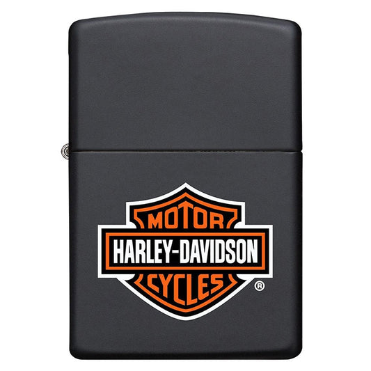 Zippo Windproof Lighter Harley-Davidson Design Black