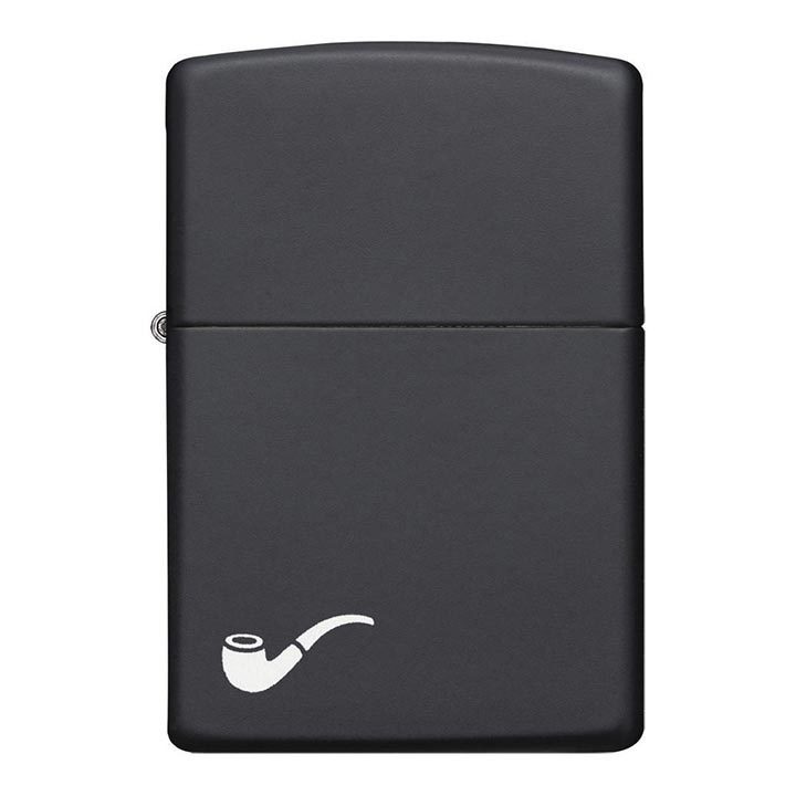 Zippo Windproof Lighter Pipe Black Matte