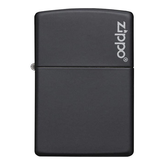 Zippo Windproof Lighter Black Matte w/Zippo Logo