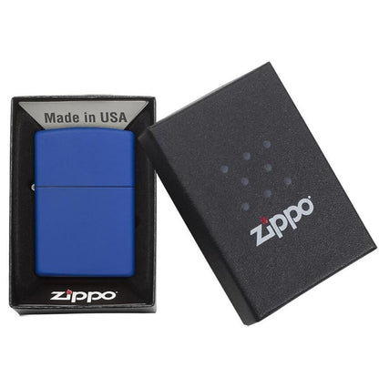 Zippo Windproof Lighter Classic Royal Blue Matte