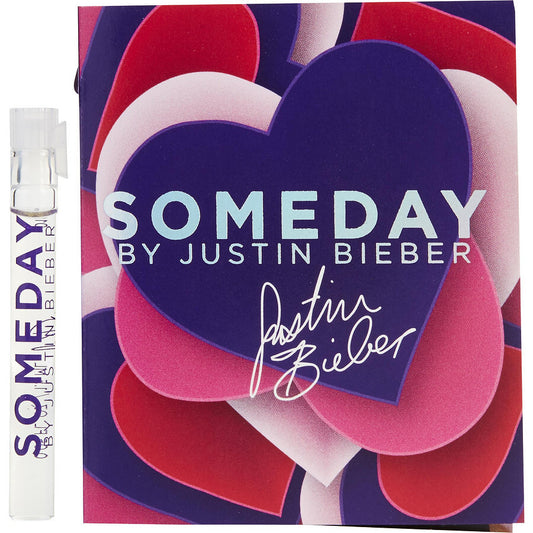 SOMEDAY BY JUSTIN BIEBER by Justin Bieber (WOMEN) - EAU DE PARFUM VIAL ON CARD