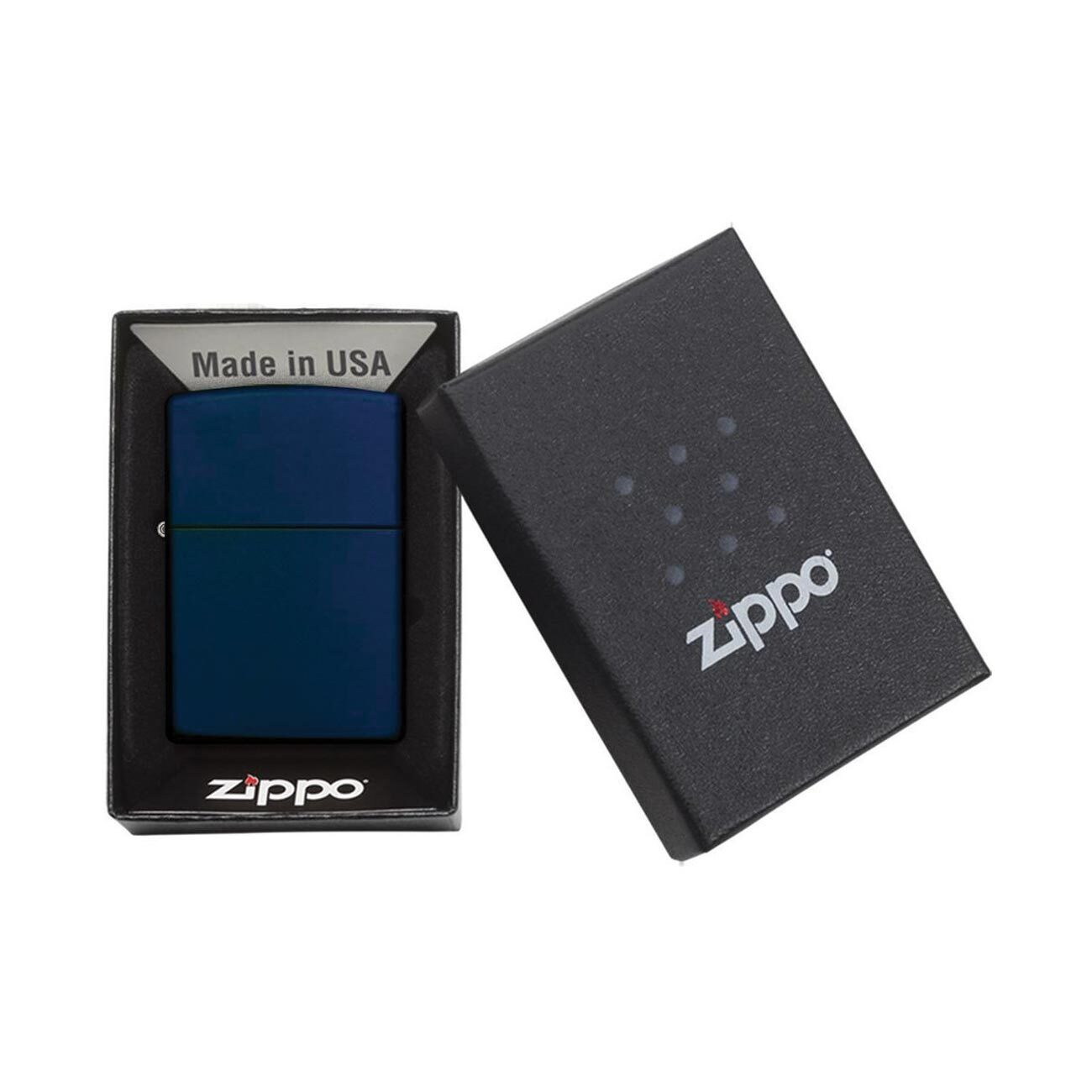 Zippo Windproof Lighter Navy Matte