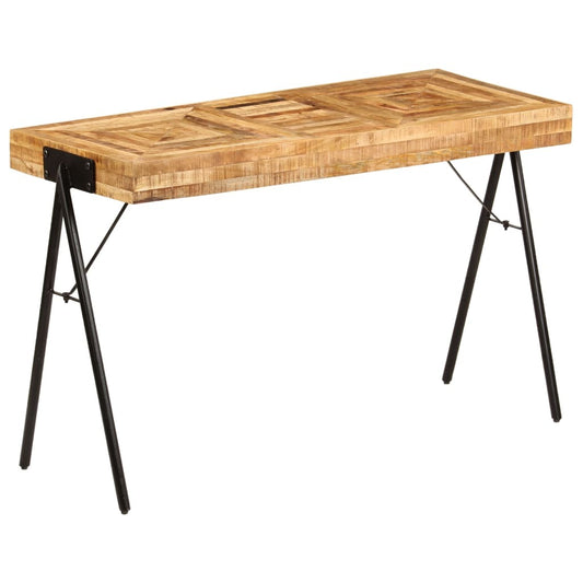 vidaXL Writing Table Solid Mango Wood 46.5"x19.7"x29.5"