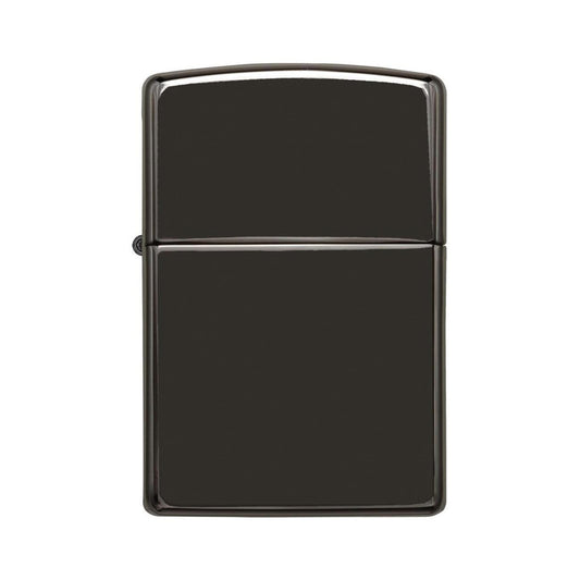 Zippo Windproof Lighter Ebony Finish Classic Case