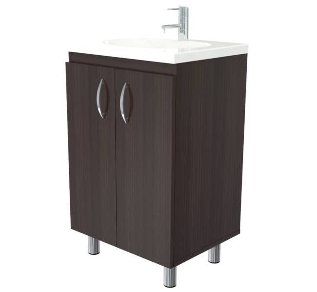 Modern Espresso Color Vanity And Sink