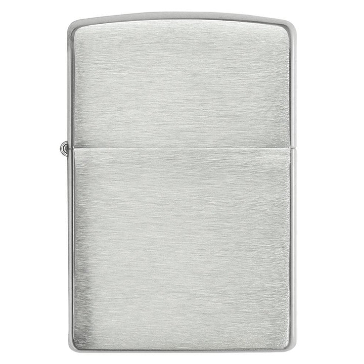 Zippo Windproof Lighter Armor Brushed Sterling Silver