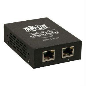 2-port hdmi over cat5/cat6 a/v extender / video splitter 1080p 150 ft