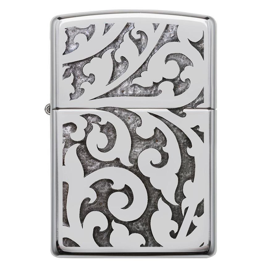 Zippo Windproof Lighter Filigree High Polish Chrome