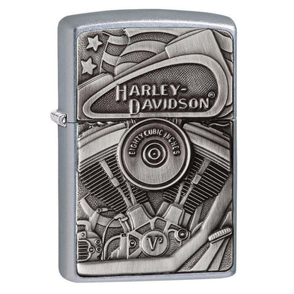 Zippo Harley-Davidson Street Chrome Motor Flag