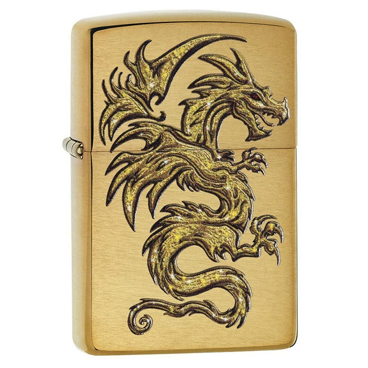 Zippo 204B Dragon Design