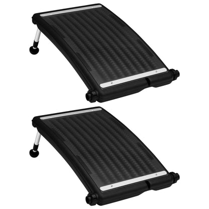 vidaXL Curved Pool Solar Heating Panels 2 pcs 28.5"x18.1"