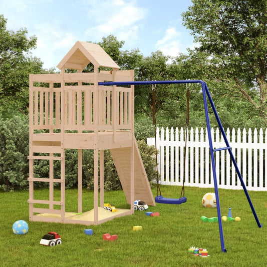 vidaXL Outdoor Playset Solid Wood Pine