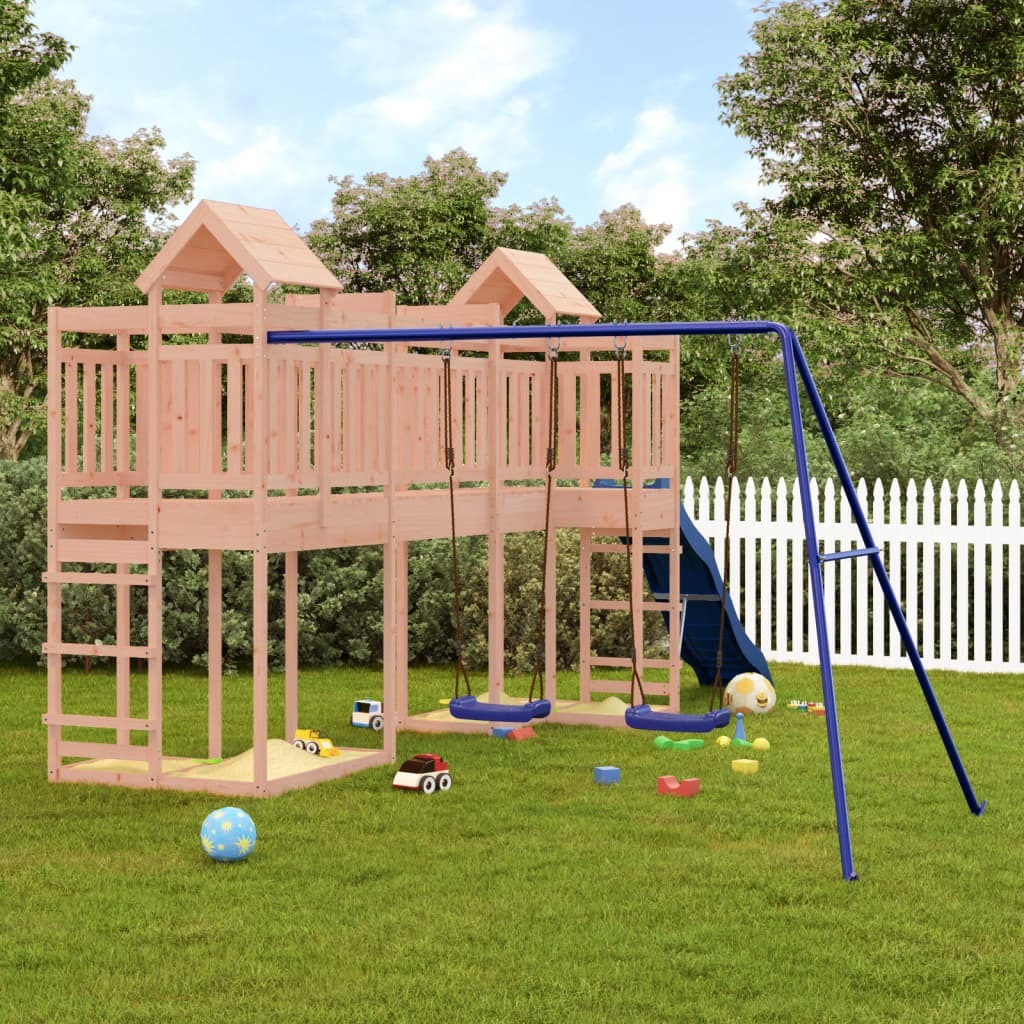 vidaXL Outdoor Playset Solid Wood Douglas