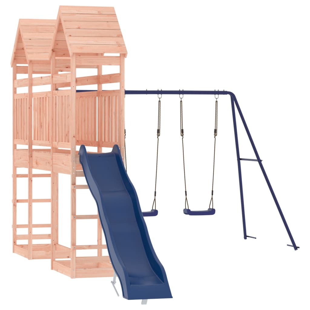 vidaXL Outdoor Playset Solid Wood Douglas