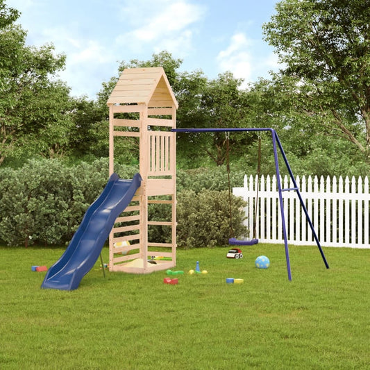 vidaXL Outdoor Playset Solid Wood Pine