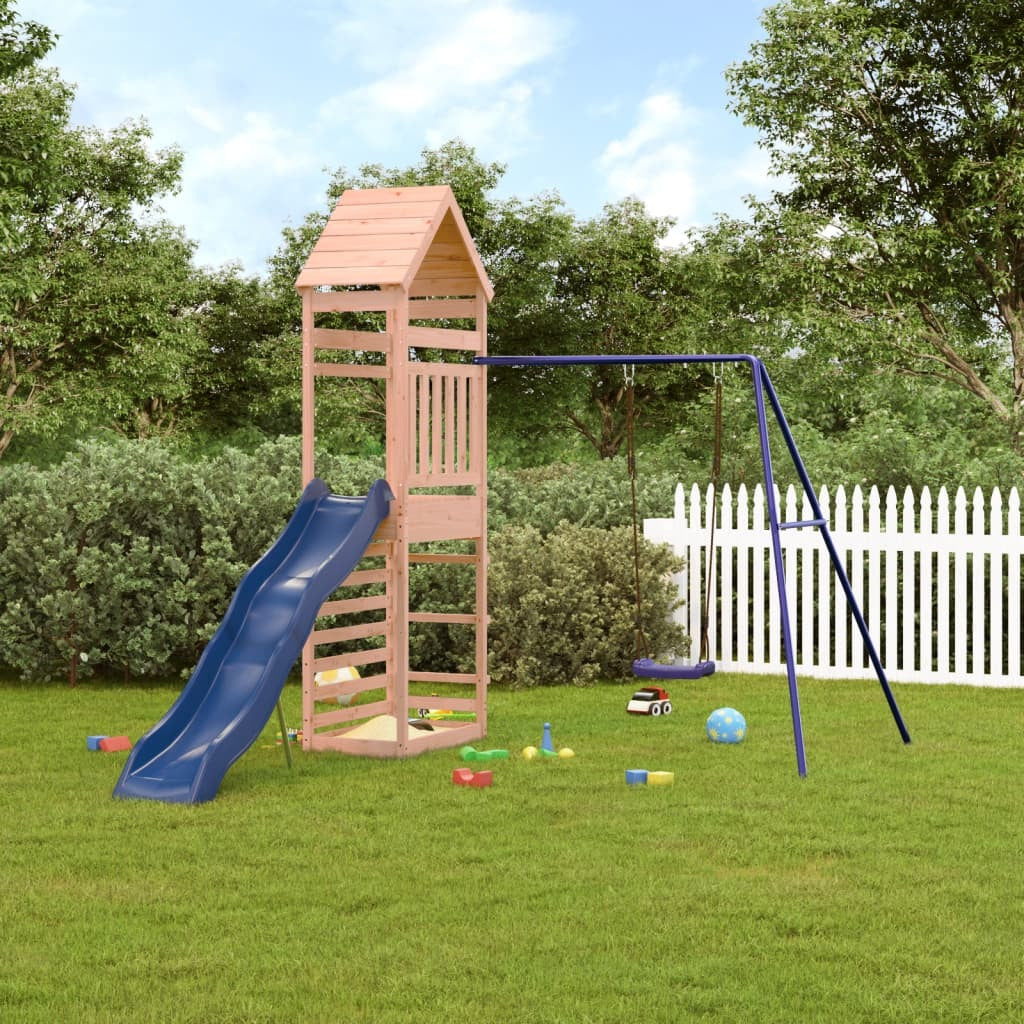 vidaXL Outdoor Playset Solid Wood Douglas