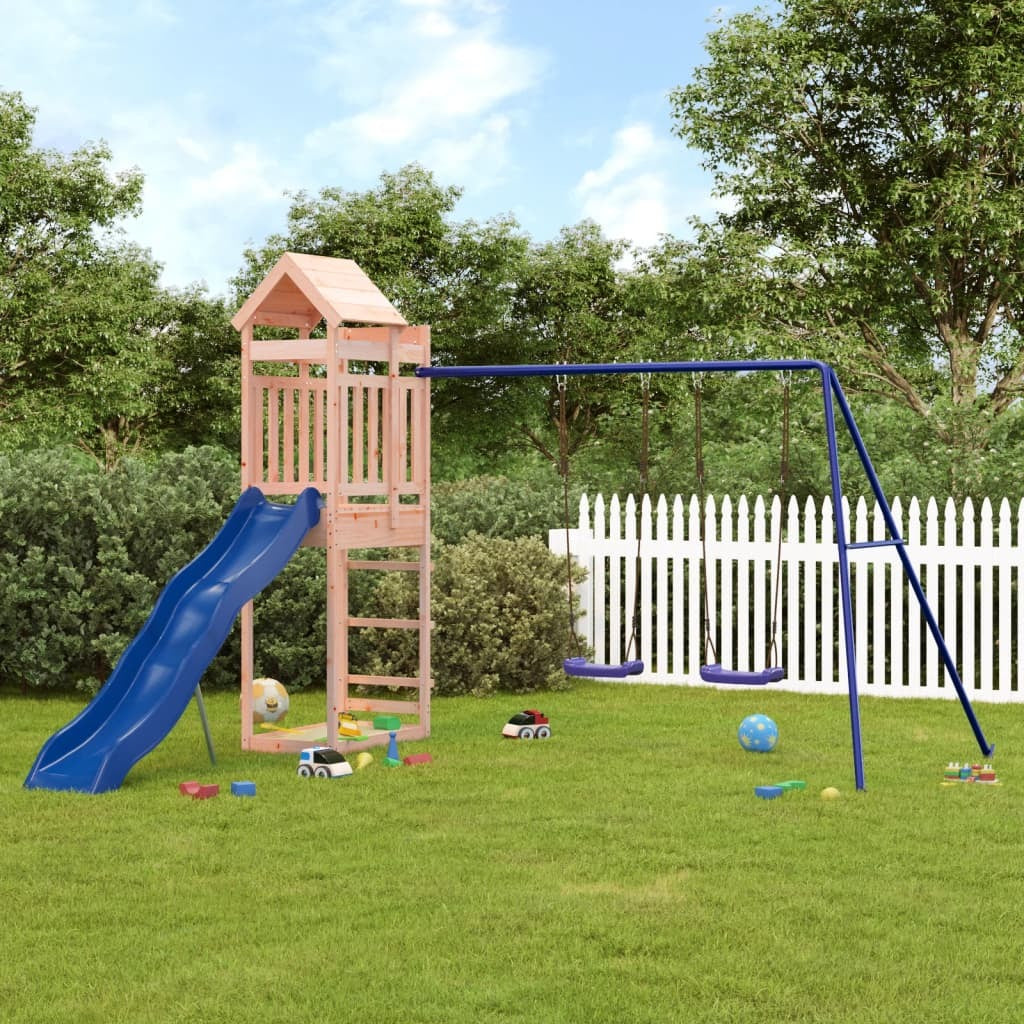 vidaXL Outdoor Playset Solid Wood Douglas