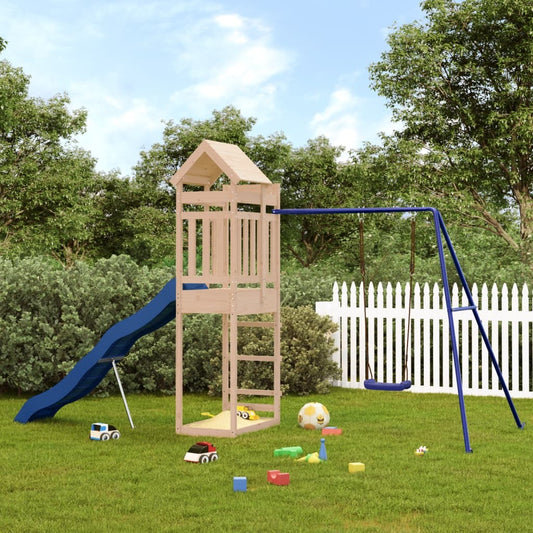 vidaXL Outdoor Playset Solid Wood Pine