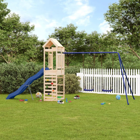 vidaXL Outdoor Playset Solid Wood Pine