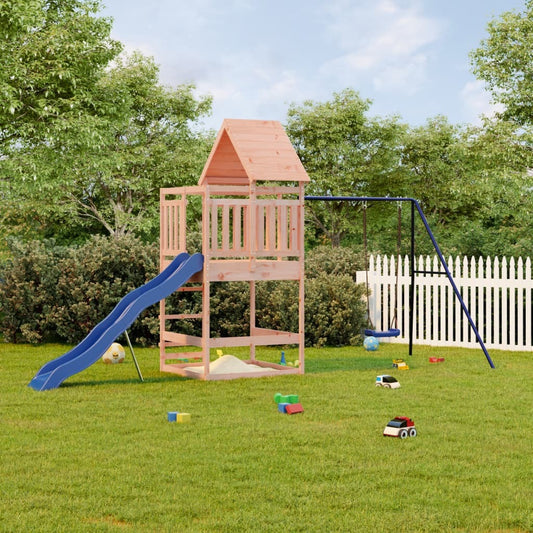 vidaXL Outdoor Playset Solid Wood Douglas