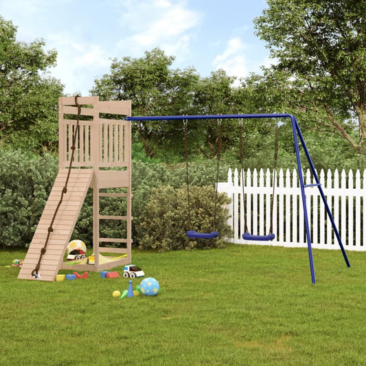 vidaXL Outdoor Playset Solid Wood Pine