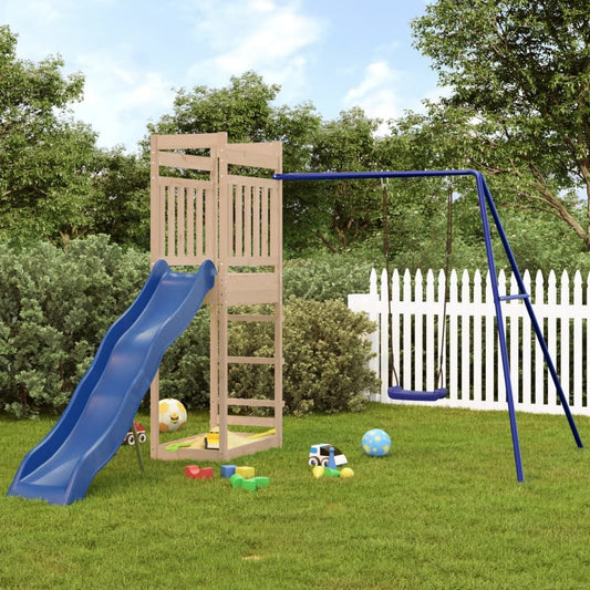 vidaXL Outdoor Playset Solid Wood Pine