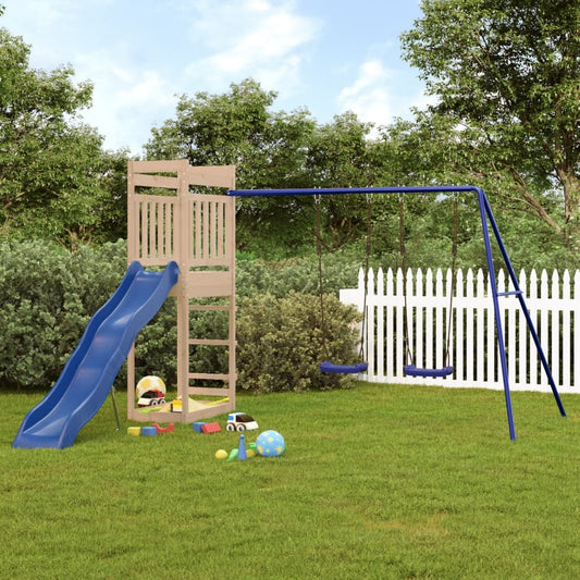 vidaXL Outdoor Playset Solid Wood Pine