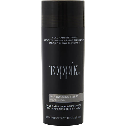 TOPPIK by Toppik (UNISEX) - HAIR BUILDING FIBERS GRAY ECONOMY 27.5G/0.97OZ