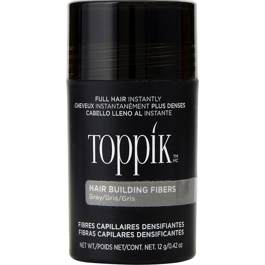 TOPPIK by Toppik (UNISEX) - HAIR BUILDING FIBERS GRAY REGULAR 12G/0.42 OZ