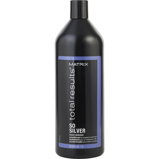 TOTAL RESULTS by Matrix (UNISEX) - SO SILVER COLOR OBSESSED CONDITIONER 33.8 OZ