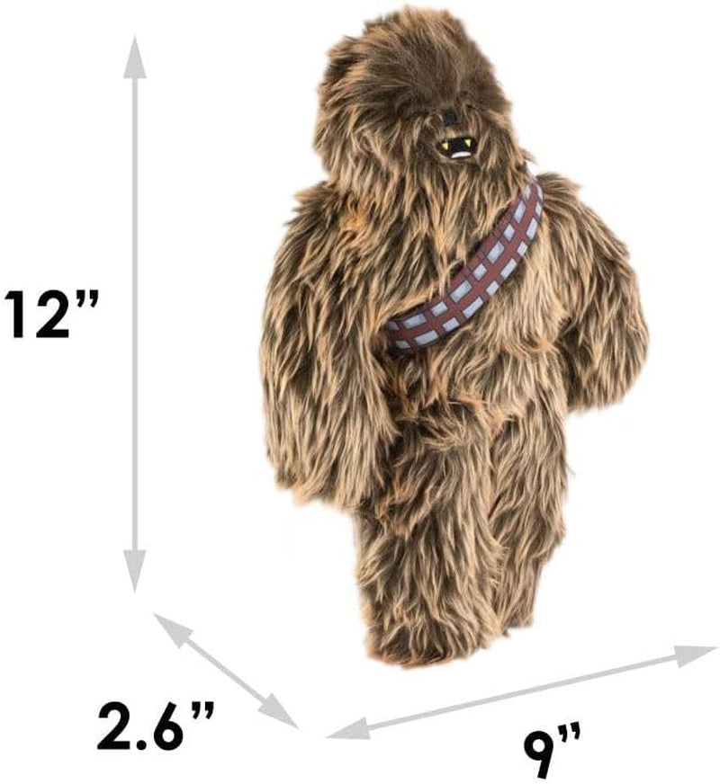 Star Wars Furry Chewbacca Squeaker Dog Toy