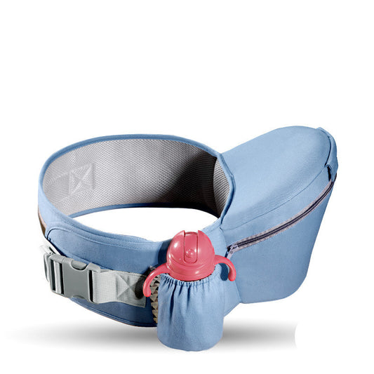 Color: Blue, style: Cotton - Baby Carrier Waist Stool Walker Baby Carrier Carry Belt