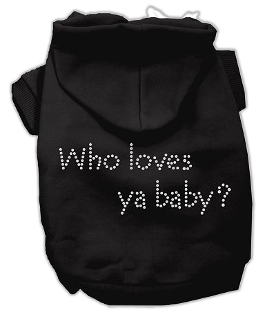 Who loves ya baby? Hoodies Black L