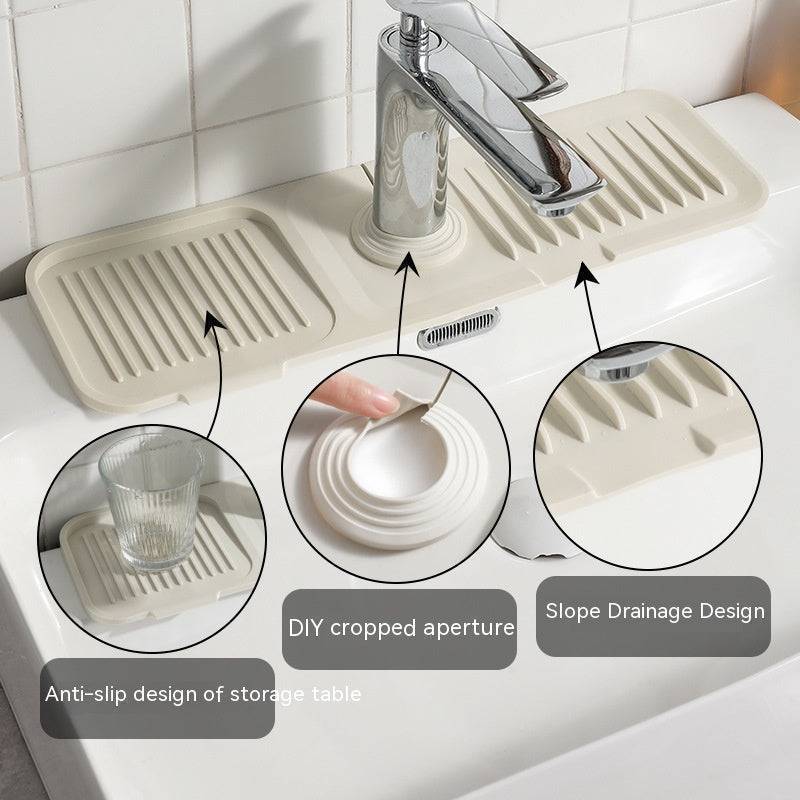 The Ultimate Silicone Faucet Pad: Say Goodbye to Splashes and Messes!